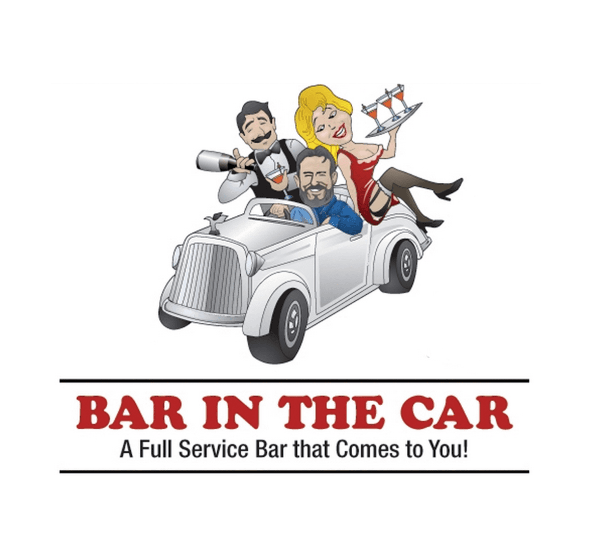 bar in the car - a full service bar that comes to you